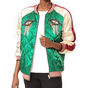 NWT Scoth & Soda reversible bomber jacket